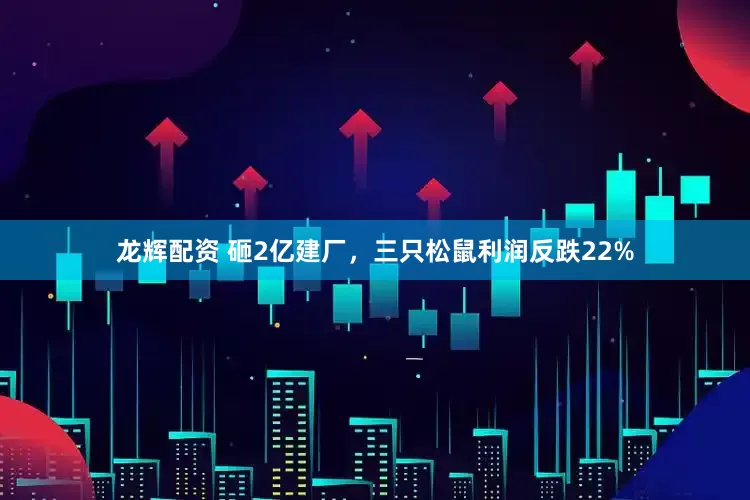 龙辉配资 砸2亿建厂，三只松鼠利润反跌22%